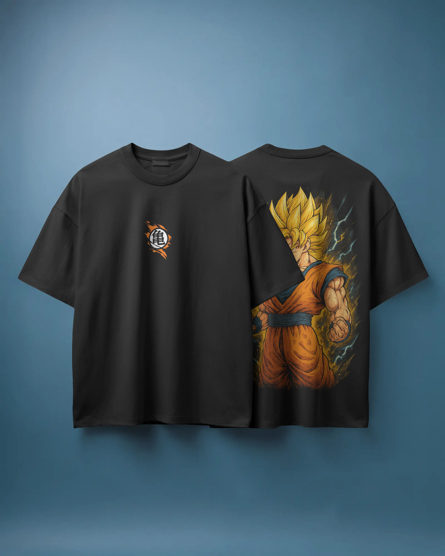 Camiseta Goku Super Saiyan 2 | Dragon Ball Z | Diseño exclusivo oversize