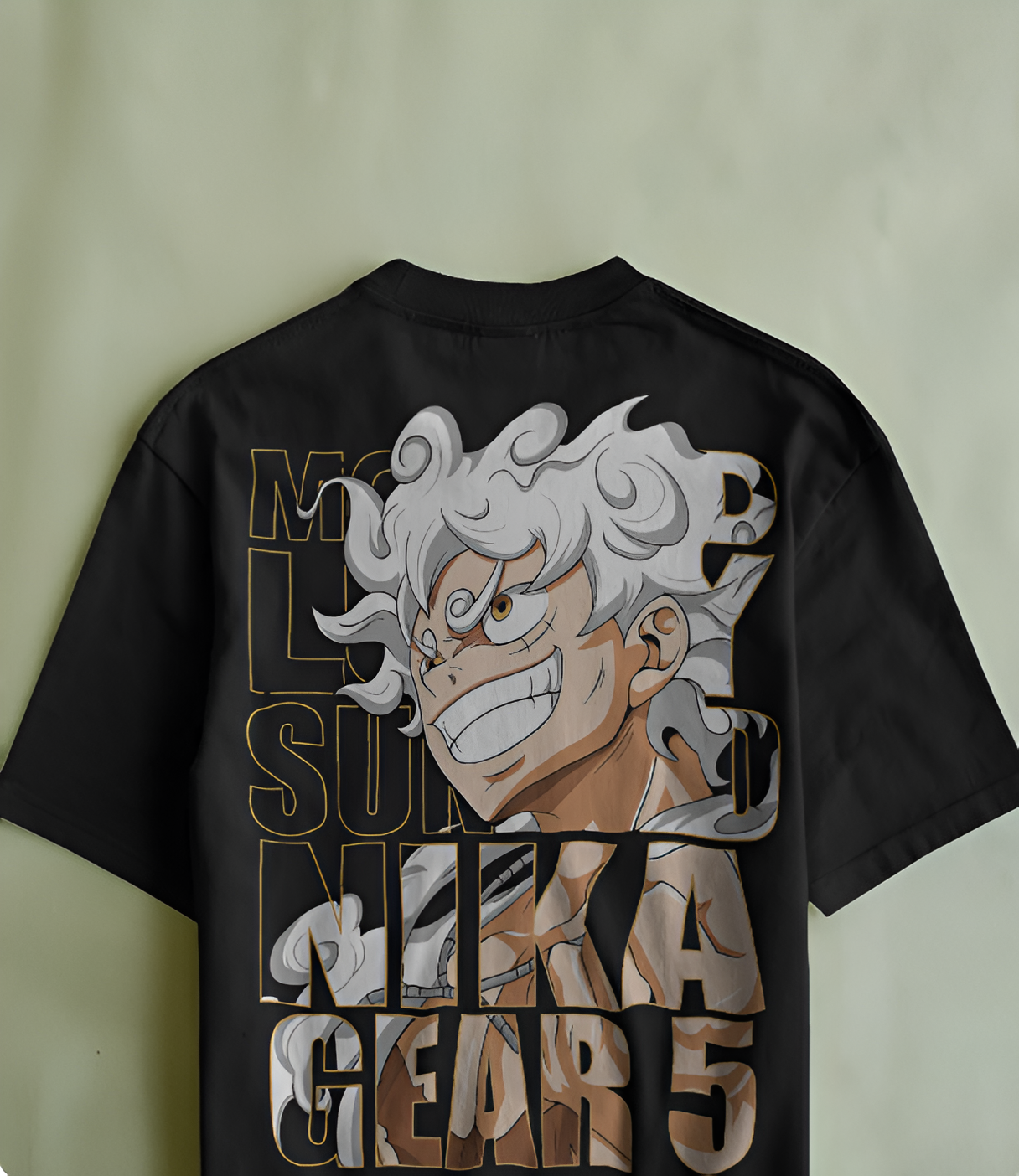 Camiseta Luffy Gear 5 | One Piece | Diseño exclusivo oversize
