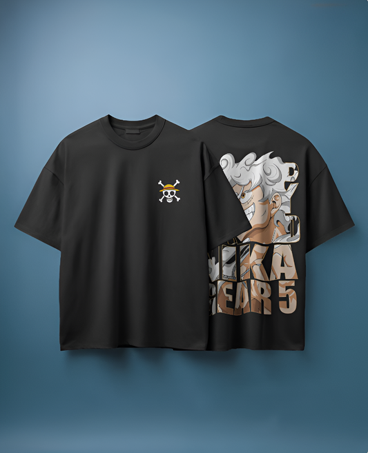 Camiseta Luffy Gear 5 | One Piece | Diseño exclusivo oversize