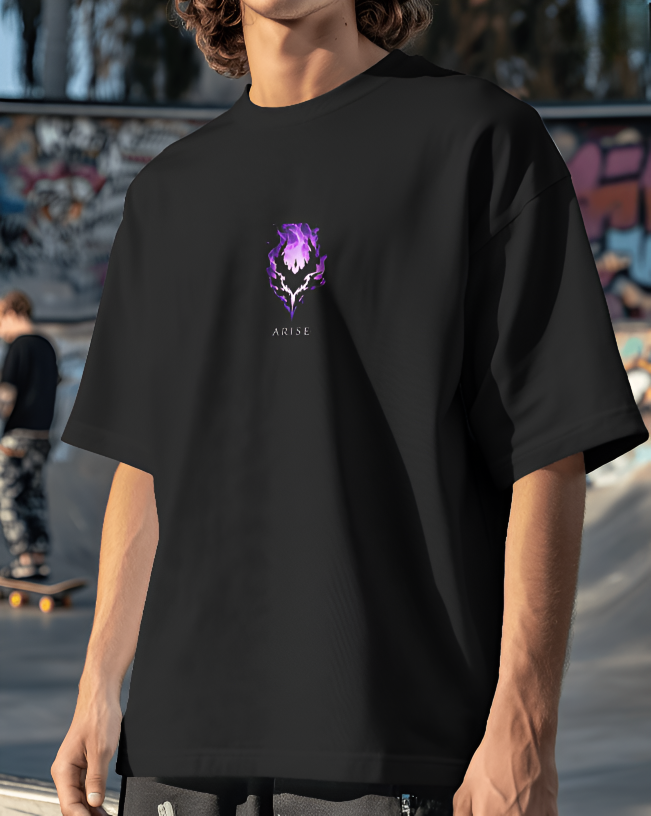 Camiseta Sung Jin-Woo | Solo Leveling | Estilo oversize edición limitada