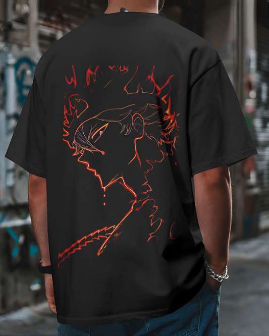 Camiseta Asta | Black Clover | Estilo oversize edición limitada